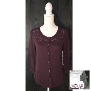 Mak Burgundy Sweater